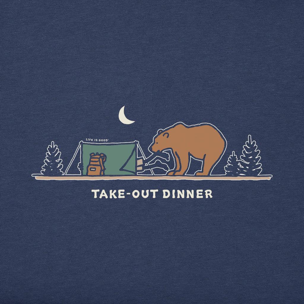 Men's Take-Out Dinner Short Sleeve Crusher Tee product image 2