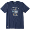 Men's I'd Rather be Fishing Short Sleeve Crusher Tee product image 1