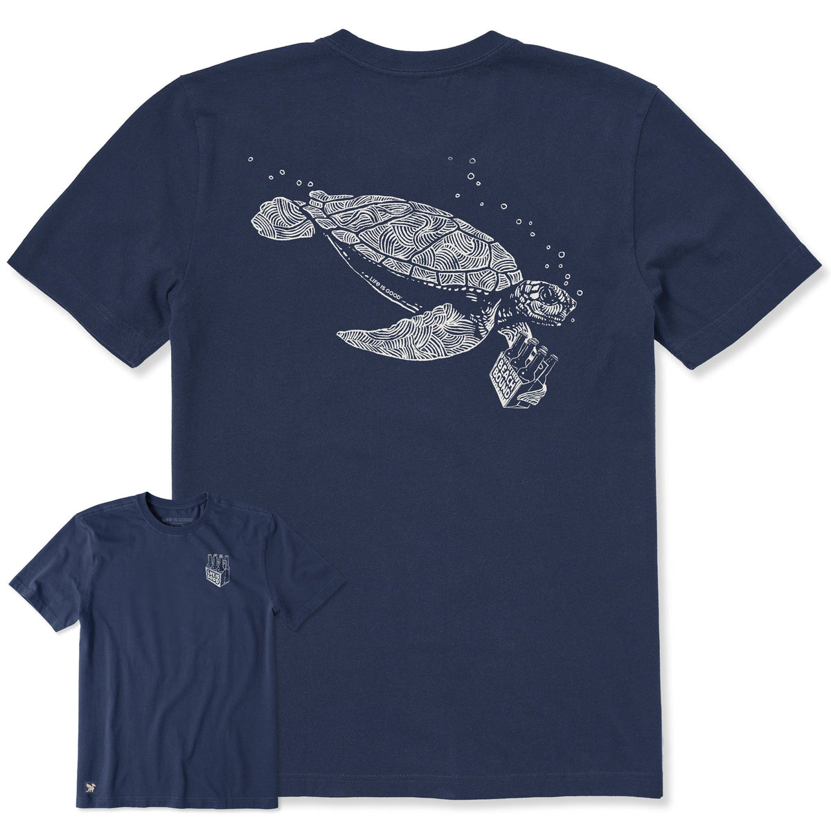 Men's Beach Bound Turtle Short Sleeve Crusher Tee product image 1