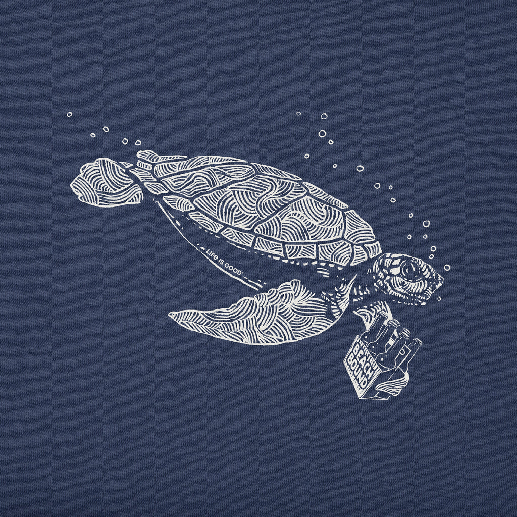Men's Beach Bound Turtle Short Sleeve Crusher Tee product image 2