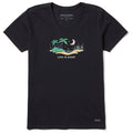 Women's Beachside Night Vista Short Sleeve Crusher-LITE Vee product image 1