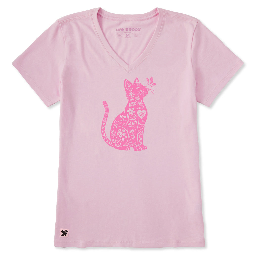 Women's Botanicat Short Sleeve Crusher Vee product image 1
