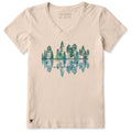 Women's Grateful Day Skeleton Reflections Short Sleeve product image 1