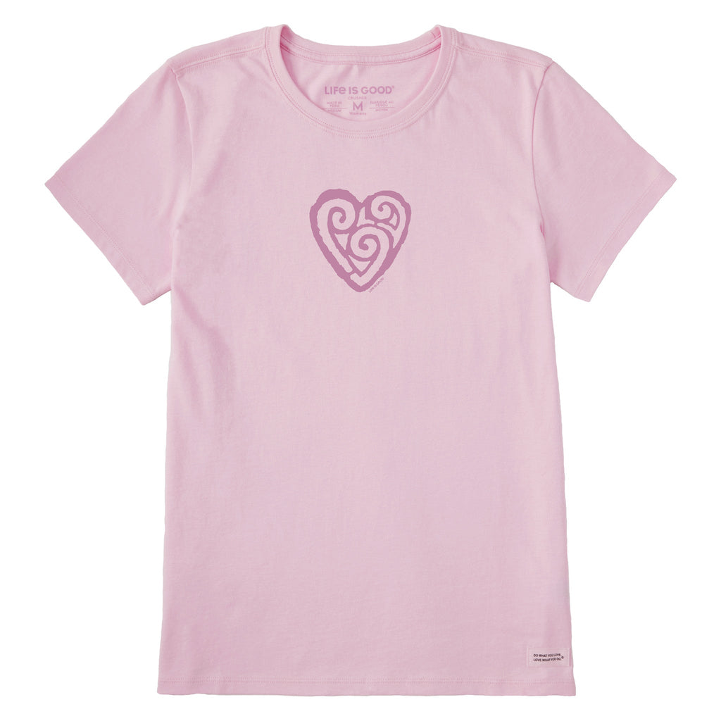 Women's Crafty Heart Short Sleeve Crusher Tee product image 1