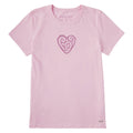 Women's Crafty Heart Short Sleeve Crusher Tee product image 1