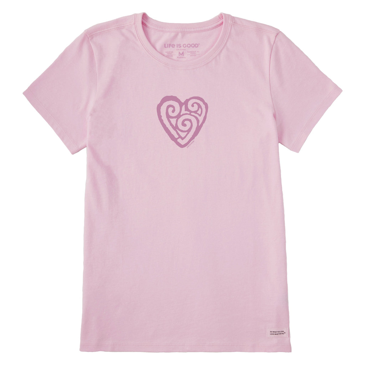 Women's Crafty Heart Short Sleeve Crusher Tee product image 1