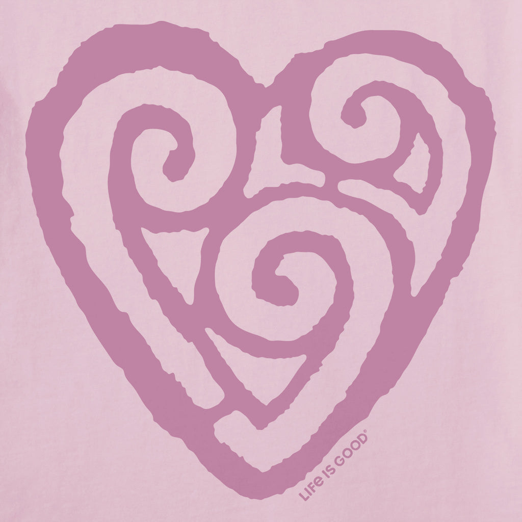 Women's Crafty Heart Short Sleeve Crusher Tee product image 2