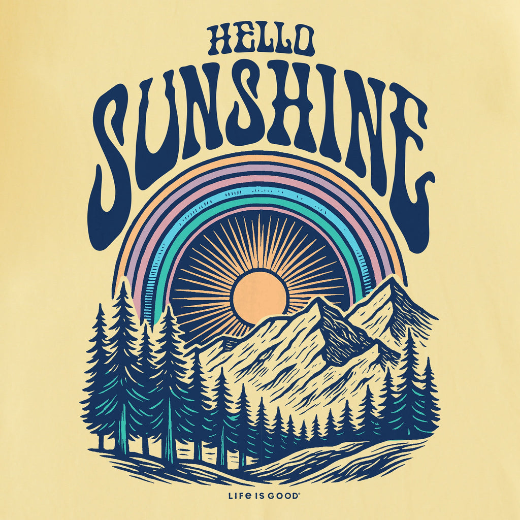 Women's Hello Sunshine Mountain Glow Short Sleeve Crusher product image 2