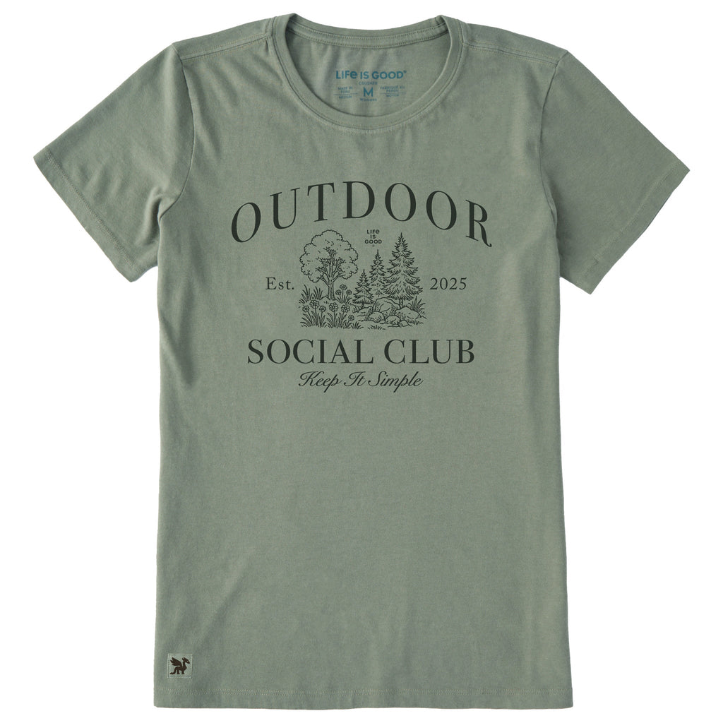 Women's Outdoor Social Club Short Sleeve Crusher Tee product image 1