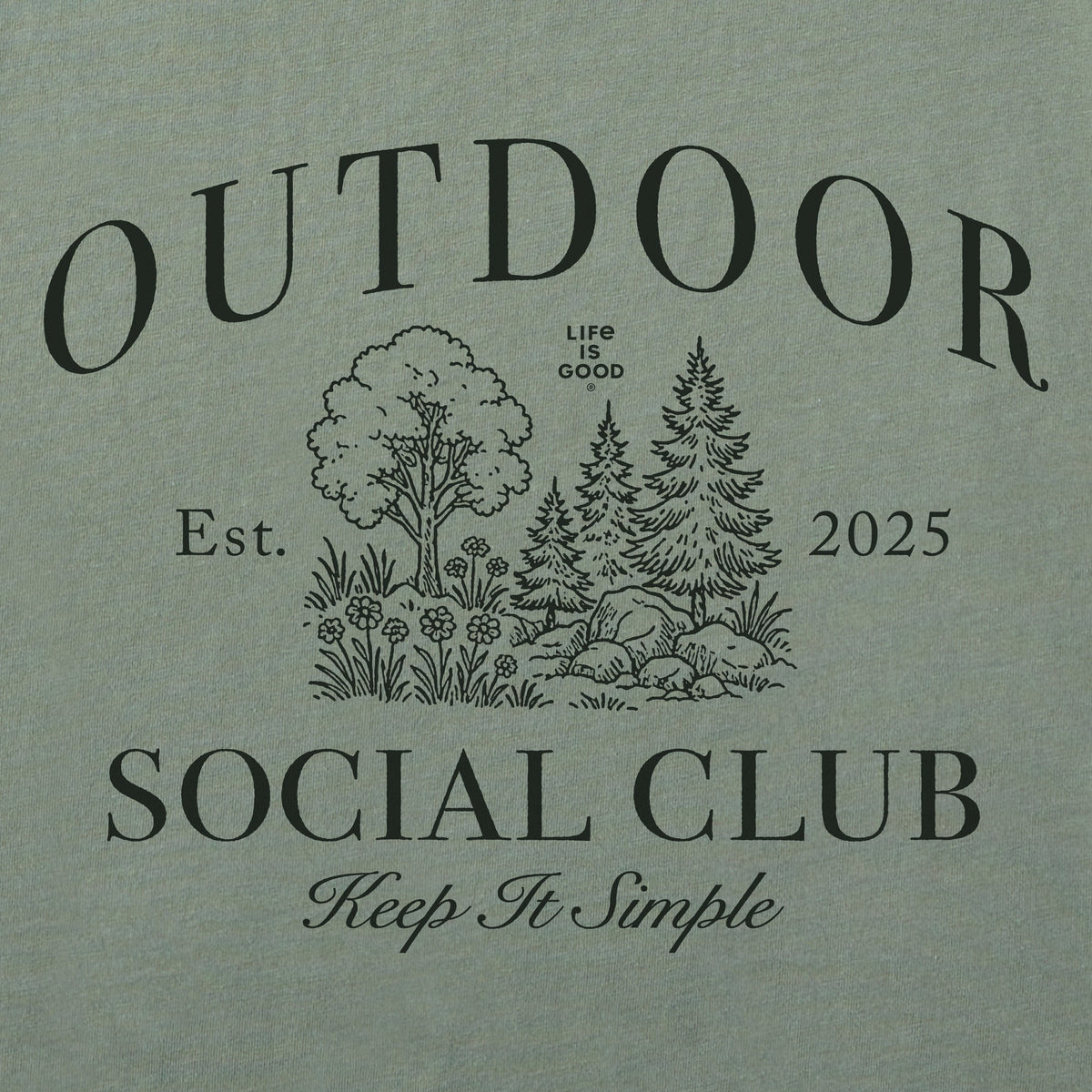 Women's Outdoor Social Club Short Sleeve Crusher Tee product image 2