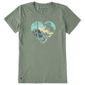 Women's Heart RV Short Sleeve Crusher Tee product image 1
