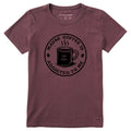 Women's Coffee is Addicted to Me Short Sleeve Crusher Tee
