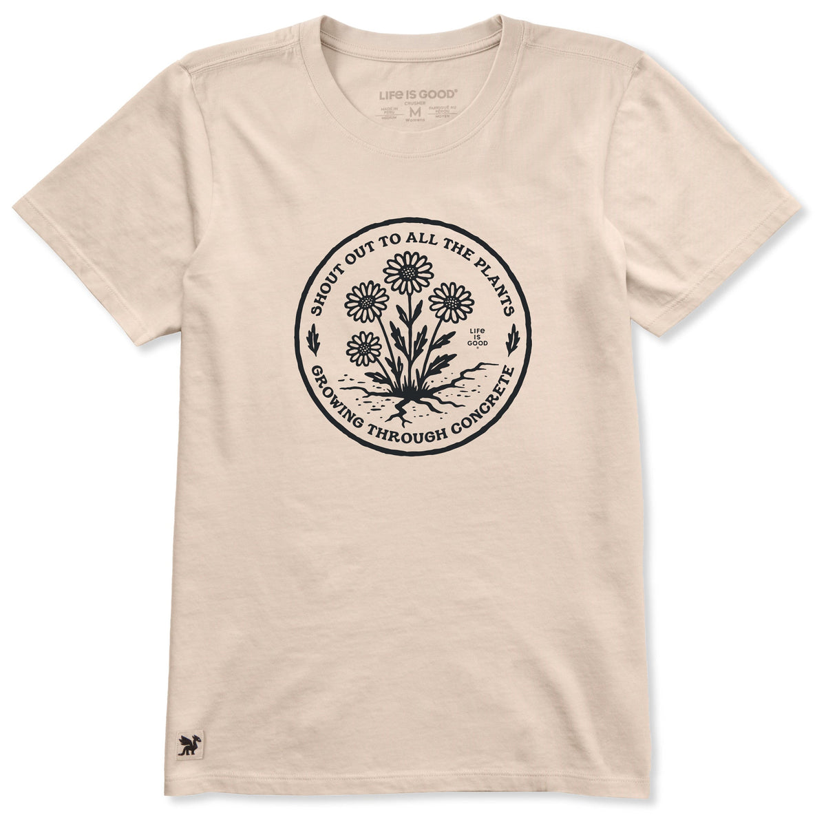 Women's Shout out to All the Plants Short Sleeve Crusher Tee product image 1