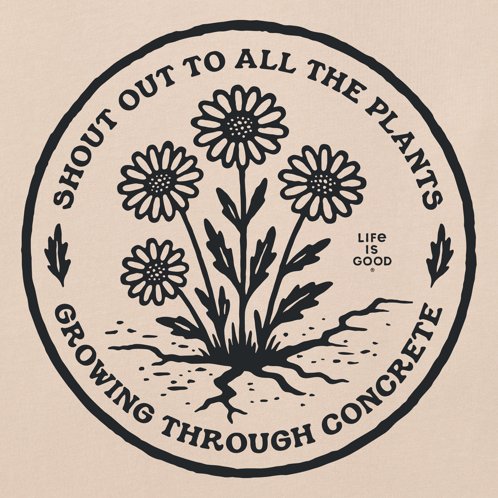 Women's Shout out to All the Plants Short Sleeve Crusher Tee product image 2