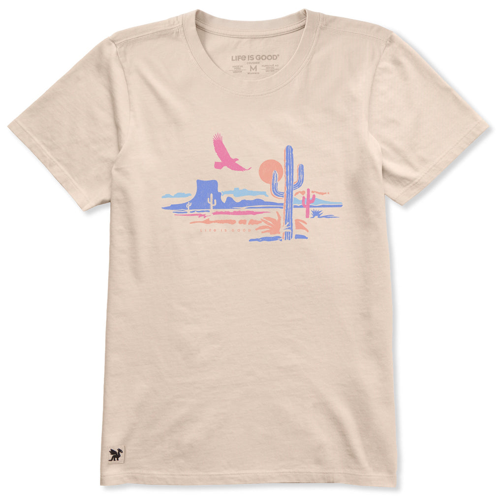 Women's Cactus Desert Short Sleeve Crusher Tee product image 1
