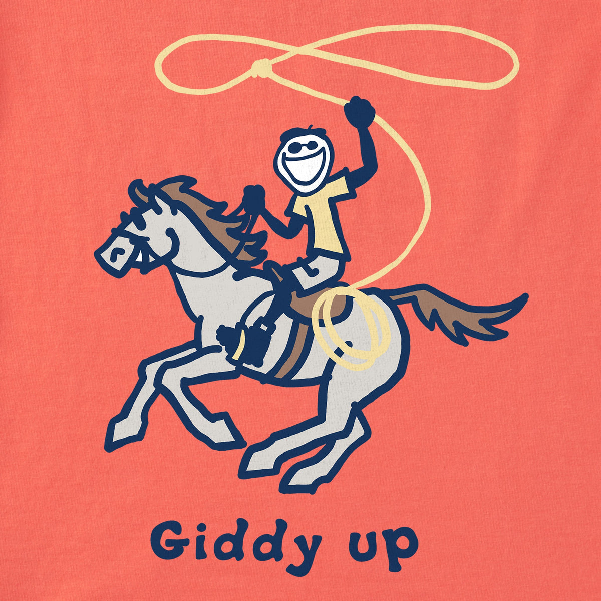 Kids Jake Giddy Up Short Sleeve Crusher Tee product image 2