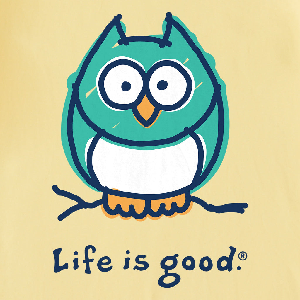 Kids Owl Short Sleeve Crusher Tee product image 2