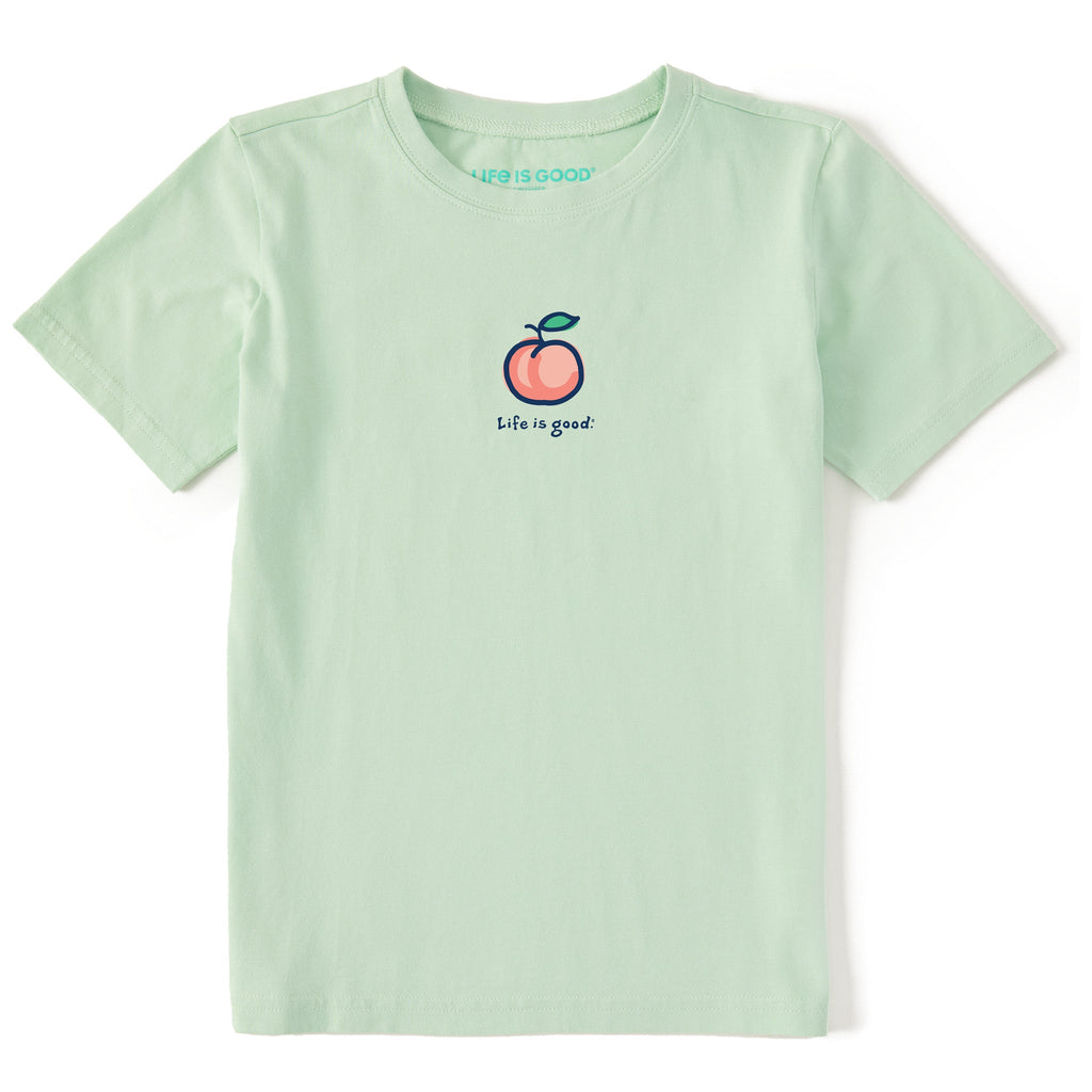 Kids Peach Short Sleeve Crusher Tee product image 1