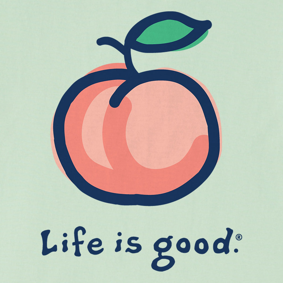 Kids Peach Short Sleeve Crusher Tee product image 2