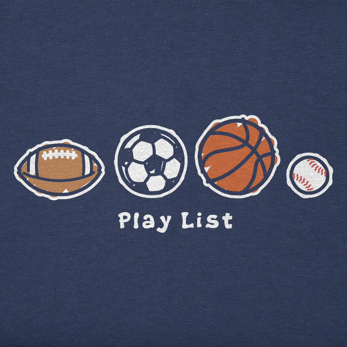 Kids Play List Sports Short Sleeve Crusher Tee product image 2