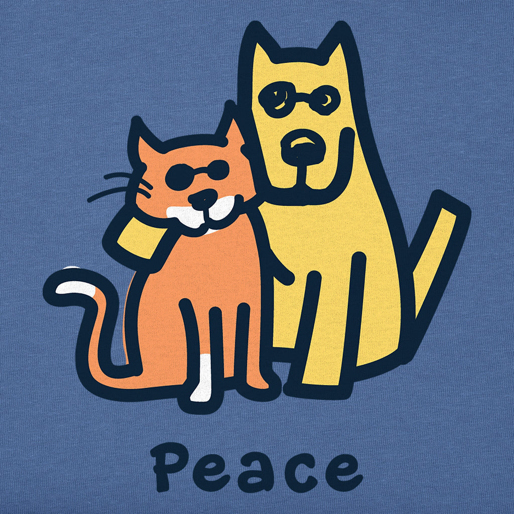 Kids Peace Buddies Short Sleeve Crusher Tee product image 2