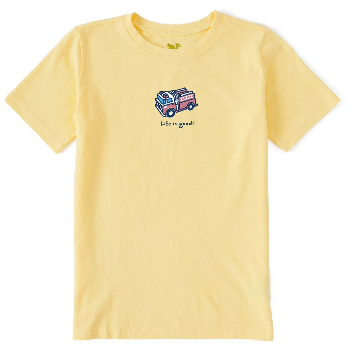 Kids LIG Fire Truck Short Sleeve Crusher Tee product image 1