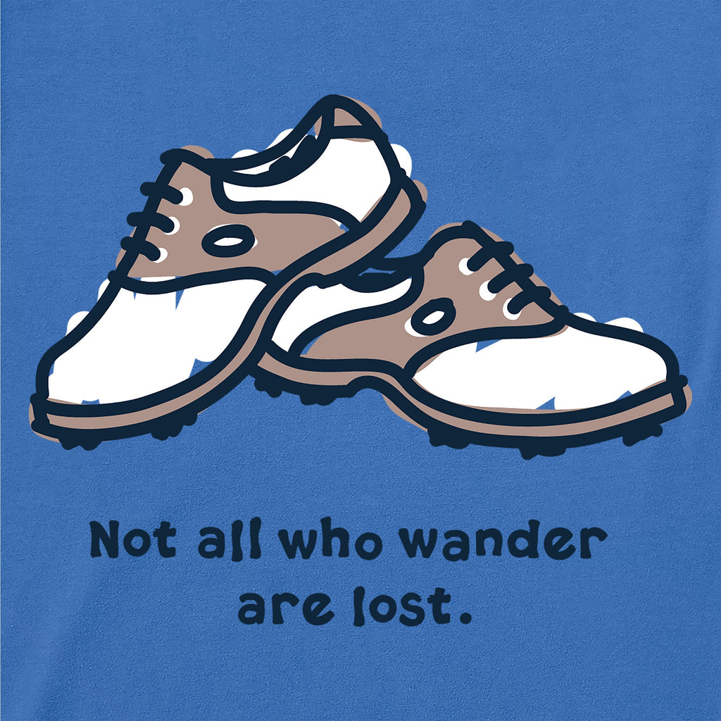 Men's Wander Golf Shoes Short Sleeve Crusher Tee
