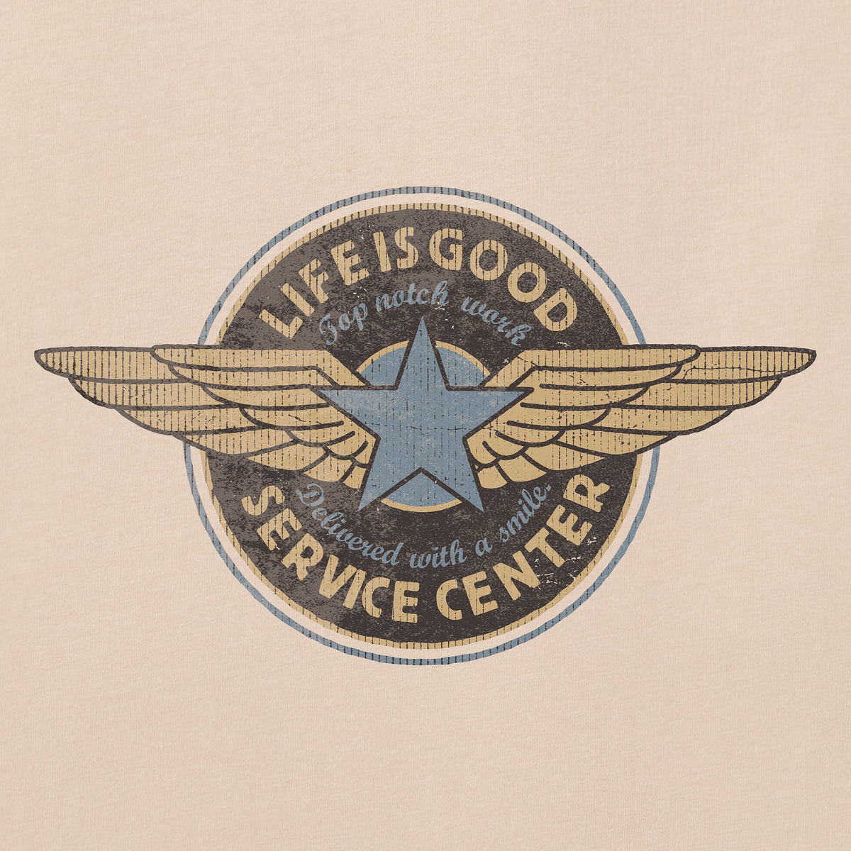 Men's LIG Service Center Short Sleeve Crusher Tee product image 2