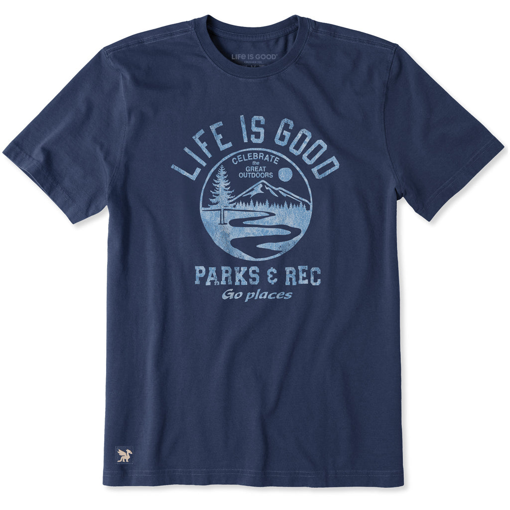 Men's Parks and Rec LIG Short Sleeve Crusher Tee product image 1