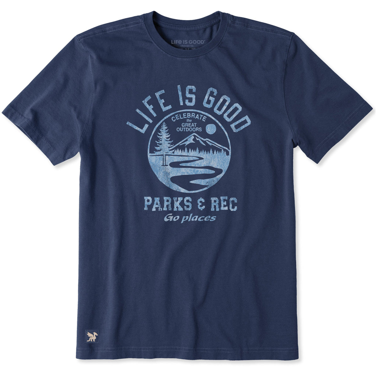 Men's Parks and Rec LIG Short Sleeve Crusher Tee product image 1