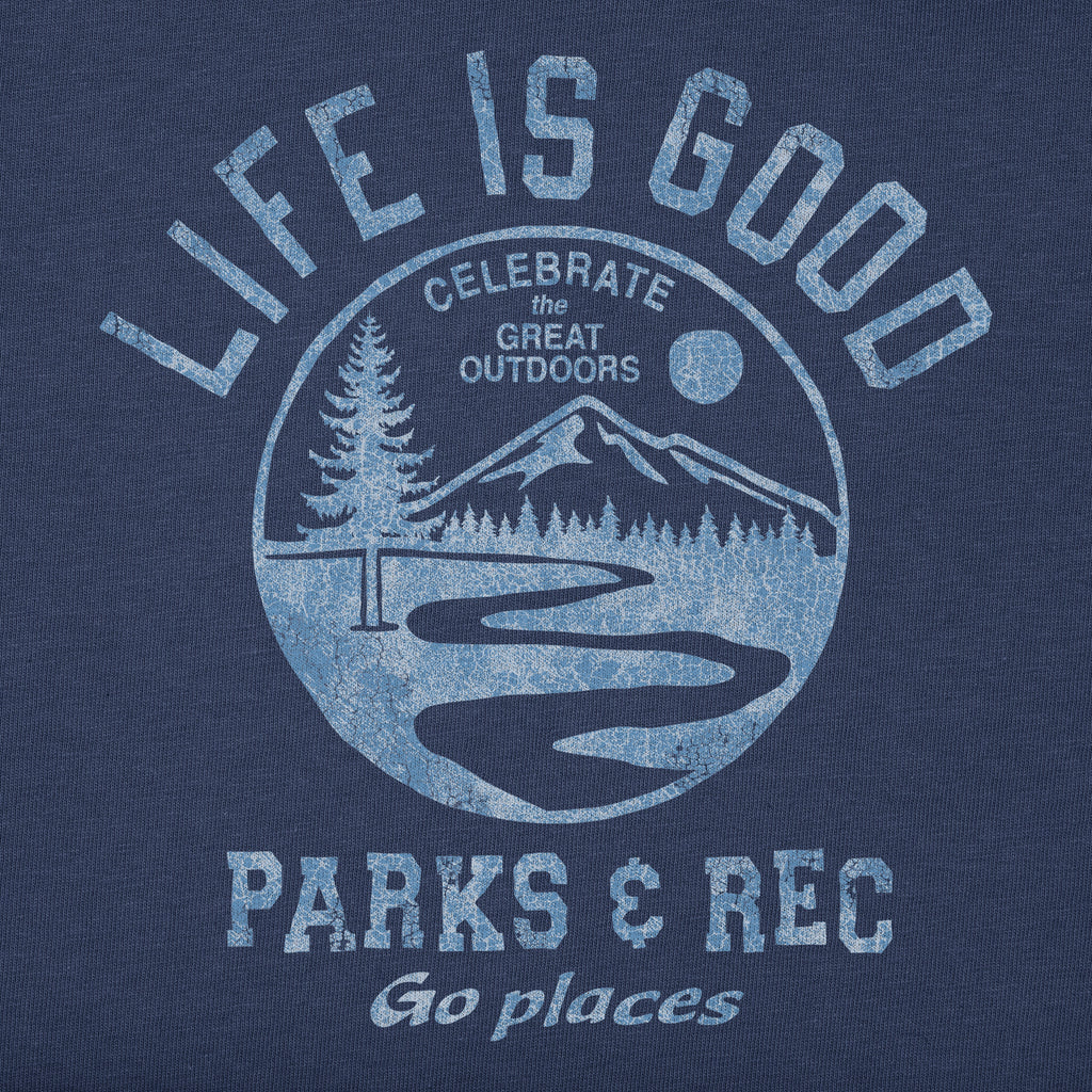 Men's Parks and Rec LIG Short Sleeve Crusher Tee product image 2