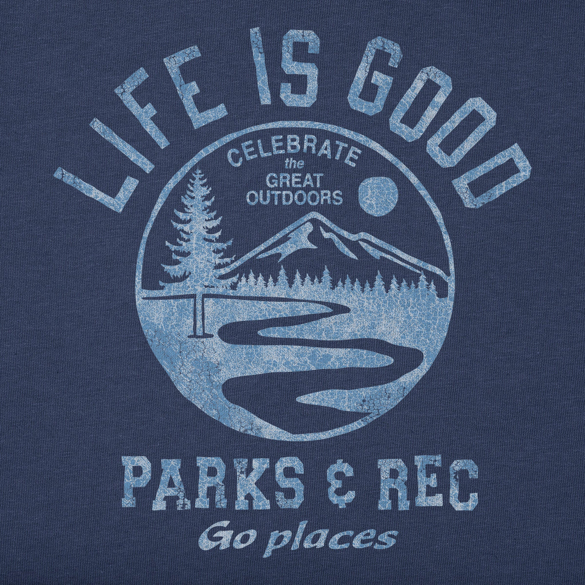 Men's Parks and Rec LIG Short Sleeve Crusher Tee product image 2
