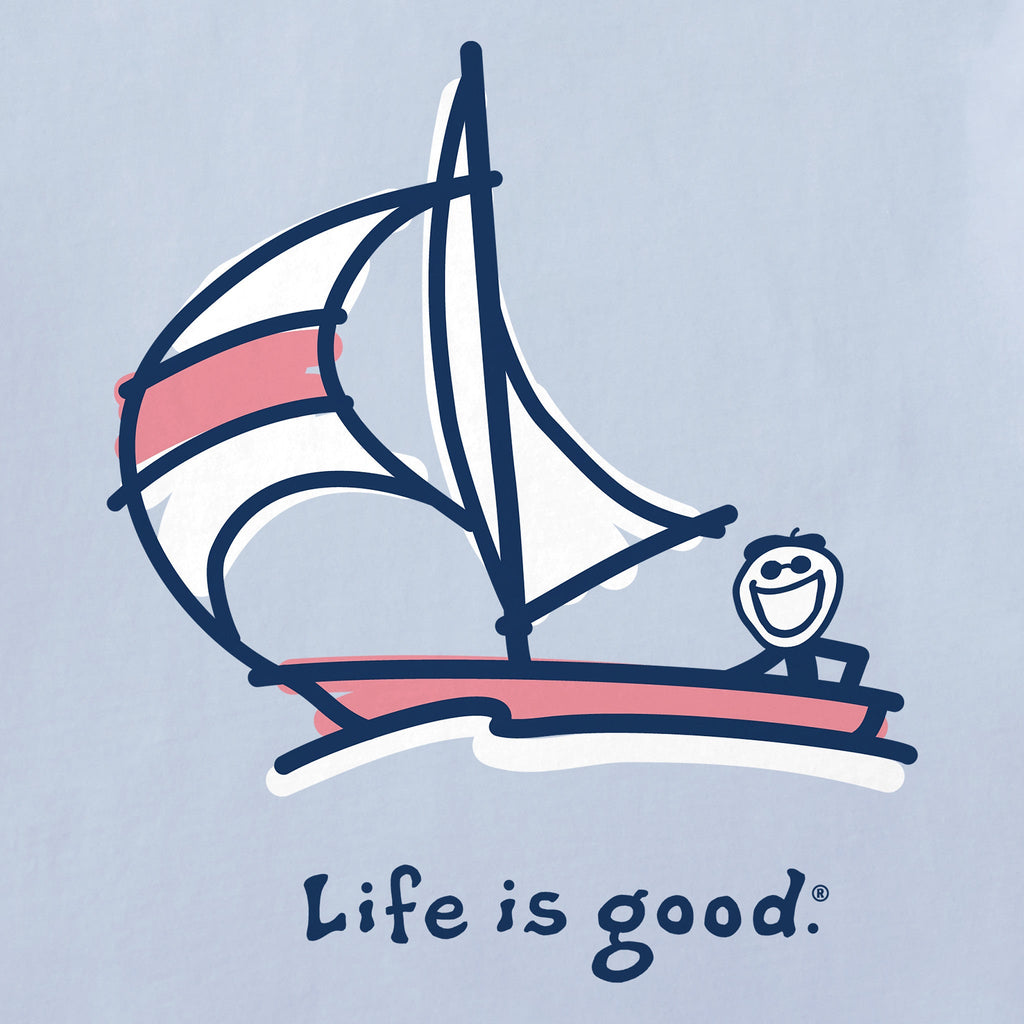 Men's Jake Sail Short Sleeve Crusher Tee product image 2