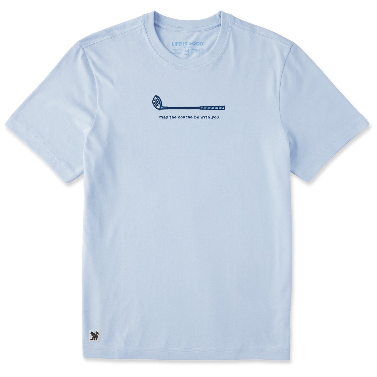 Men's May the course golf club Short Sleeve Crusher Tee product image 1