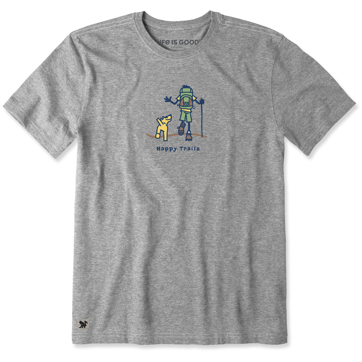Men's Happy Trails Short Sleeve Crusher Tee