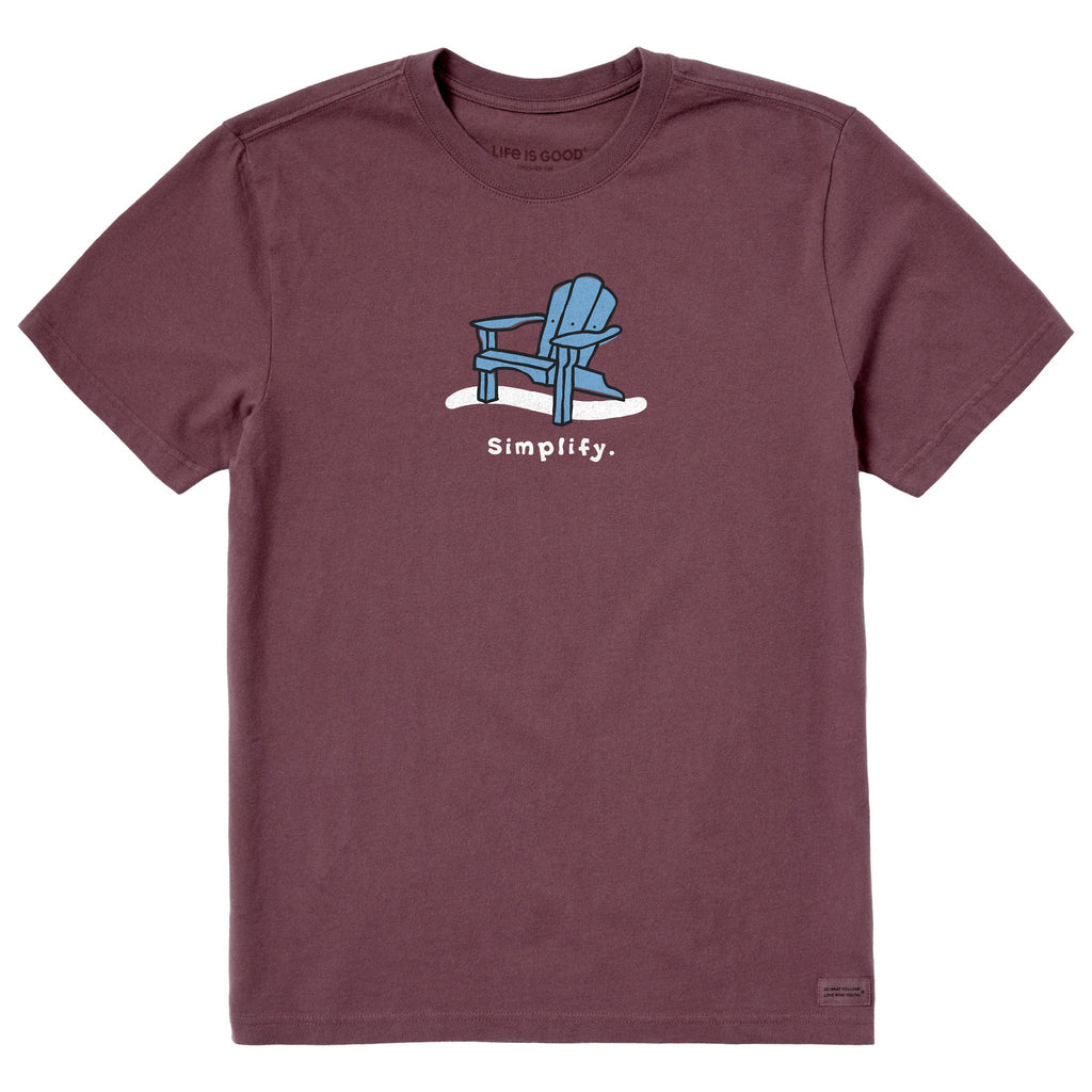 Men's Adirondack Chair Simplify Short Sleeve Crusher Tee product image 1