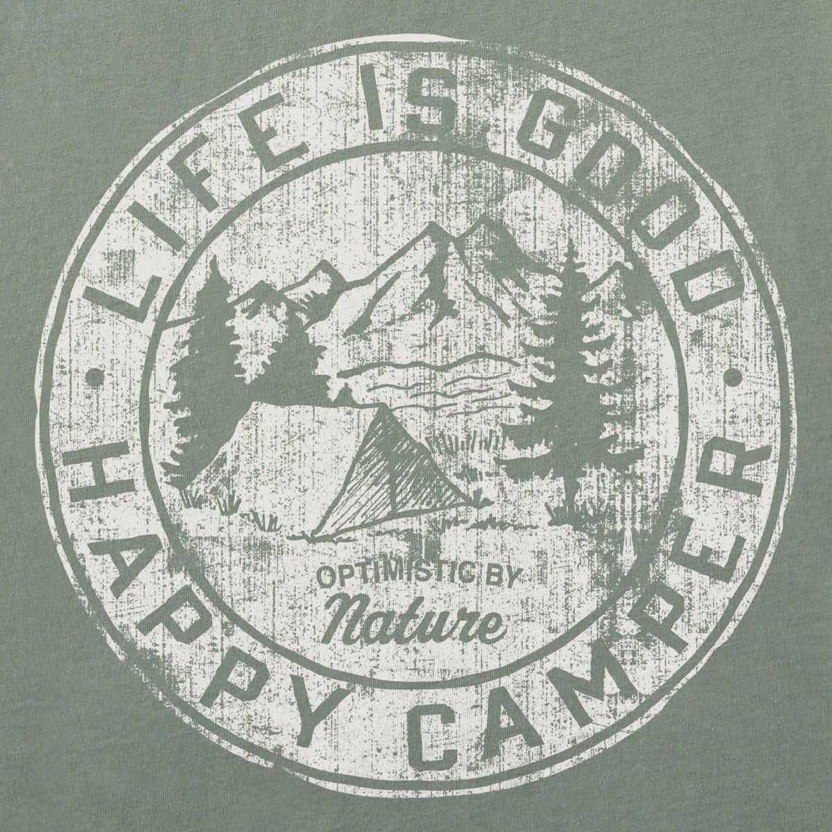 Men's Happy Camper Coin Short Sleeve Crusher Tee product image 2