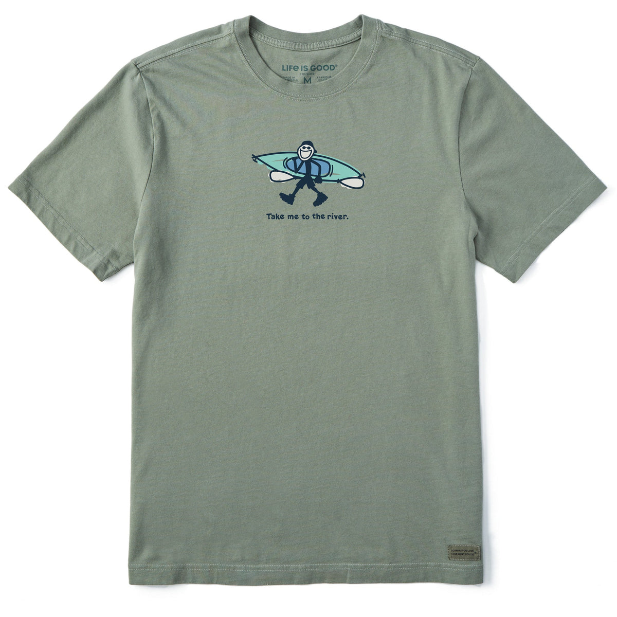 Men's Take me to the River Short Sleeve Crusher Tee product image 1