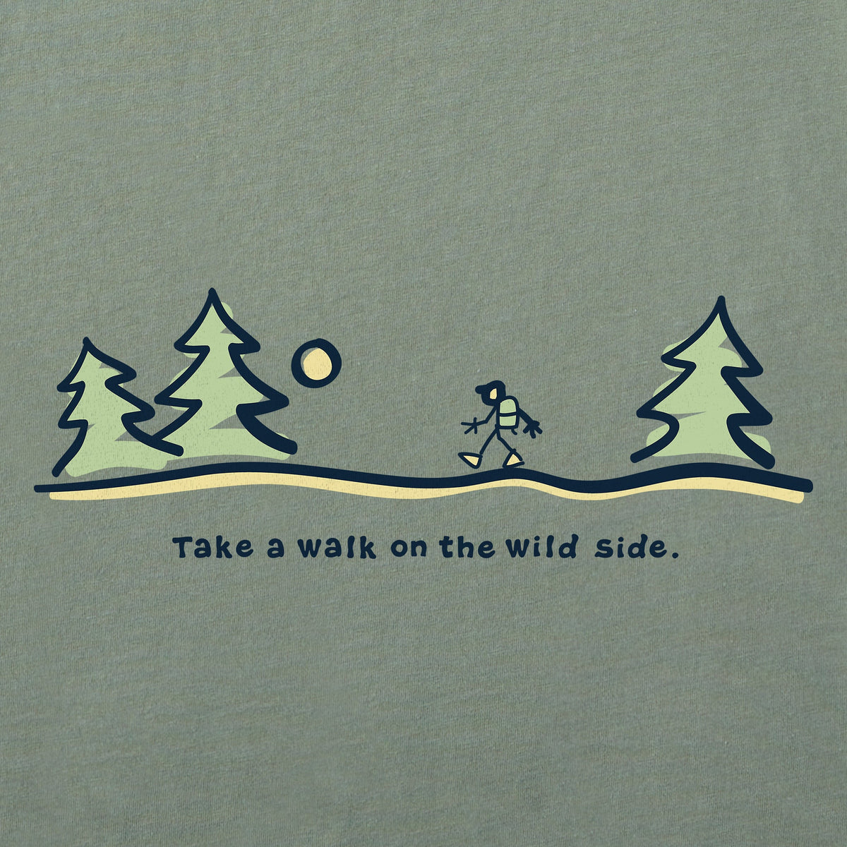 Men's Walk on the Wild Side Short Sleeve Crusher Tee product image 2