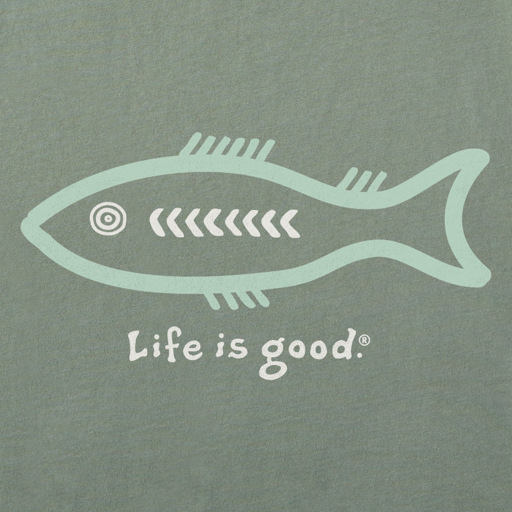 Men's LIG Lil Fish Short Sleeve Crusher Tee product image 2