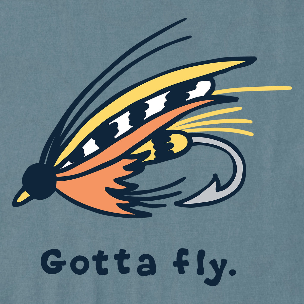 Men's Gotta Fly Short Sleeve Crusher Tee product image 2