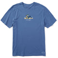 Men's Lean on me Jake and Rocket Short Sleeve Crusher Tee
