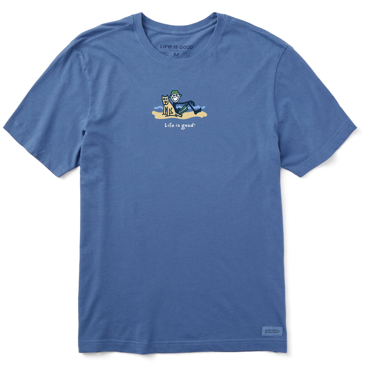 Men's Lean on me Jake and Rocket Short Sleeve Crusher Tee
