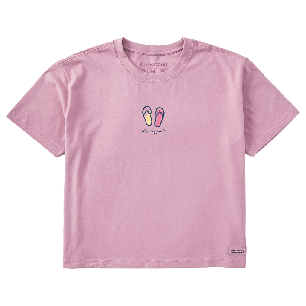 Women's LIG Flops Short Sleeve Crusher Boxy Tee product image 1