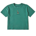 Women's Club Scene Bag Short Sleeve Crusher Boxy Tee