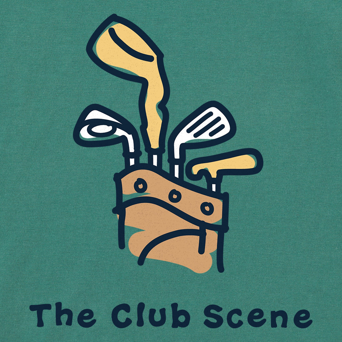 Women's Club Scene Bag Short Sleeve Crusher Boxy Tee