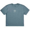 Women's Simple Flower Short Sleeve Crusher Boxy Tee product image 1