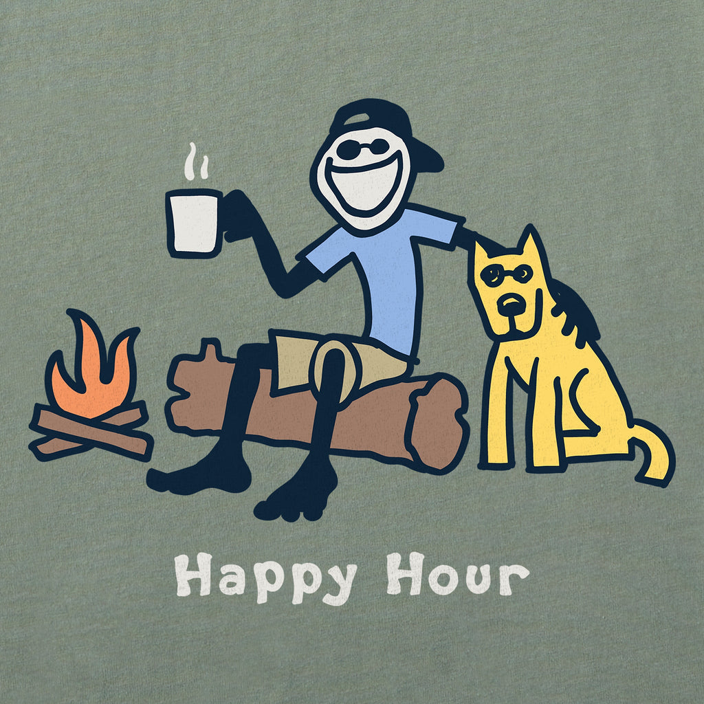 Women's Happy Hour Short Sleeve Crusher Boxy Tee product image 2