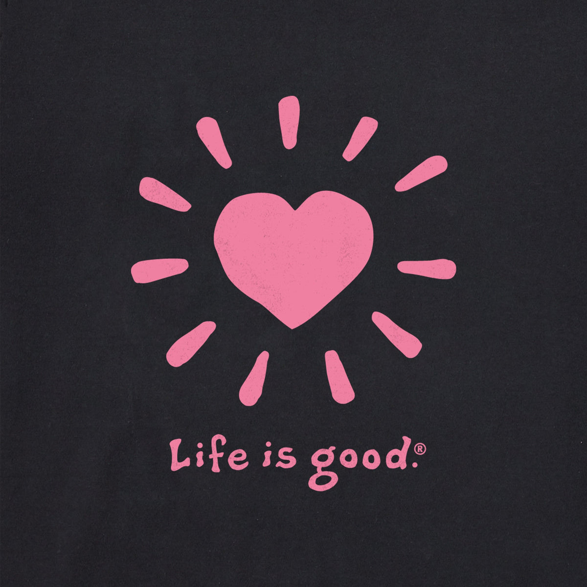 Women's Little Heart Short Sleeve Crusher Boxy Tee product image 2