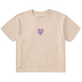 Women's LIG Heart Daisy Short Sleeve Crusher Boxy Tee product image 1